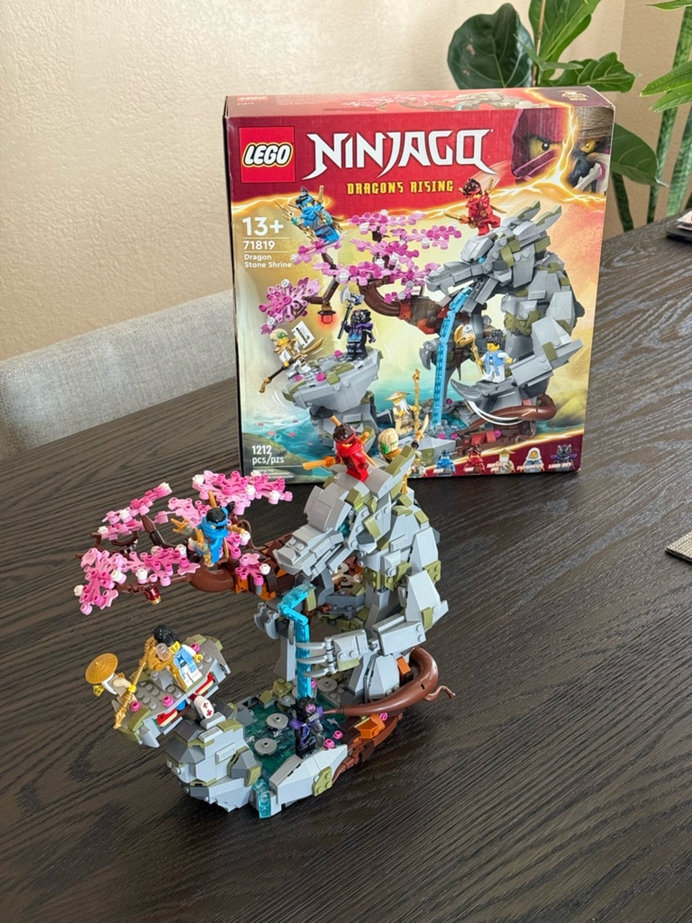 LEGO NINJAGO Dragon Stone Shrine 71819 w/ Box & Instructions – Complete